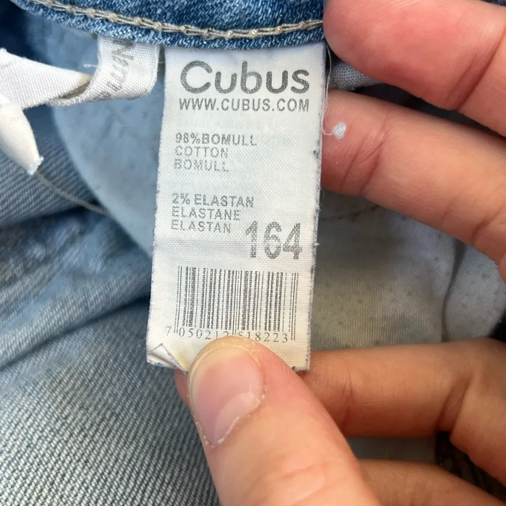 Cubus Denim Light Blue Denim Shorts